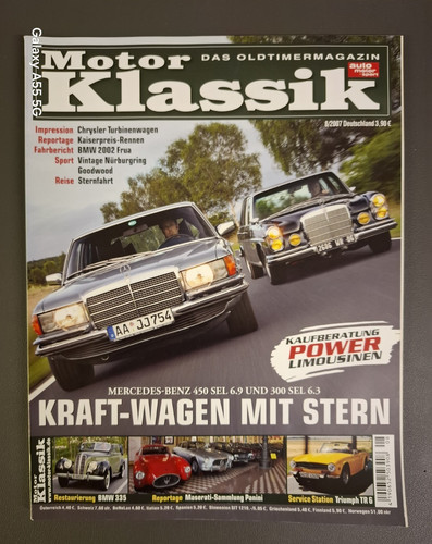 Motor klassik 2007 mercedes - 8/2007,,