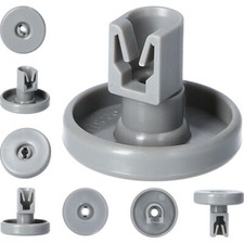 8x Korb-Rollen Unterkorb Räder Ersatz für AEG Privileg Zanussi Geschirrspüler