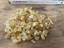 Konvolut Mineralien Honig-Calcit Kristalle (etwa 100 Stücke)