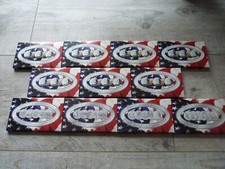 USA alle 50 State + 6 Territories Quarters Komplettsammlung Platinum veredelt