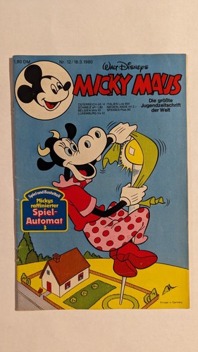Micky maus heft 1980 12 - nr.,