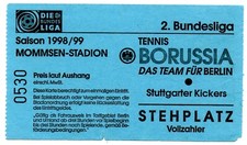Ticket 2. BL TeBe Berlin - Stuttgarter Kickers 1998/99