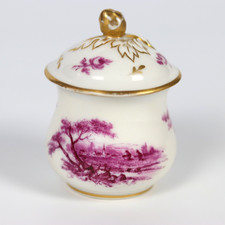 Meissen Porzellan Cremetopf