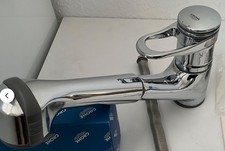 Grohe Europlus Küchenarmatur mit Brause  in Chrom , 90er Jahre, Küchenarmatur
