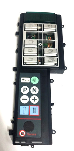 Frontbedienfeld mit elektronik - frontbedienfeld,