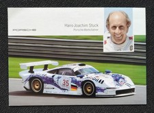 15685 Hans-Joachim Stuck Motorsport Autogrammkarte