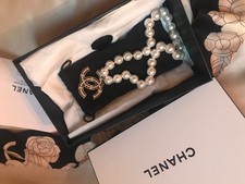 CHANEL Kette, große Perlen