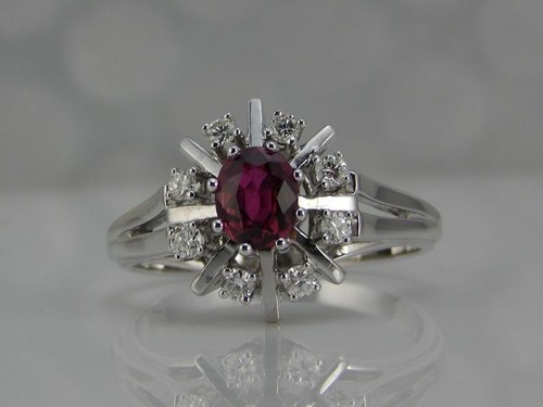 585 weißgold ring mit - weißgold,