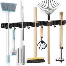 Edelstahl WerkzeugHalterung Besenhalter Gerätehalter Aufhängung für Gartengeräte