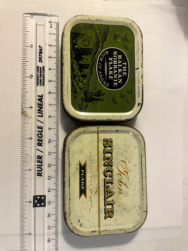 Vintage tabakdosen john - vintage,