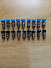 18 Stück Bananenbuchse / Bananenstecker 4mm Länge 23mm