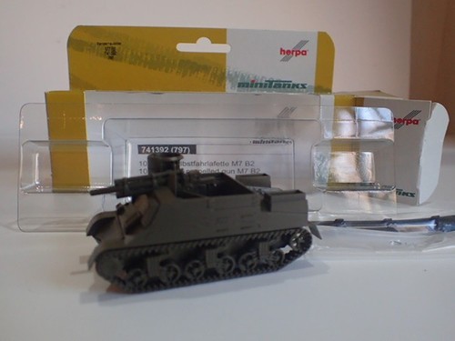Herpa minitanks panzerhaubitze - minitanks,