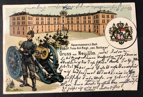 Litho kaserne neu - kaserne, neu-ulm