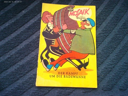 Ddr comic zeitschrift mosaik - ,
