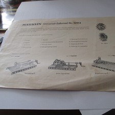 Märklin  Bauanleitung Universal Zahnrad 10914