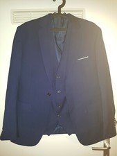 Slim Fit Herren Anzüge Fallendes Revers Reguläre Passform Einreiher - 1 Knopf