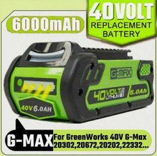NEU 40V 6,0Ah Für Greenworks