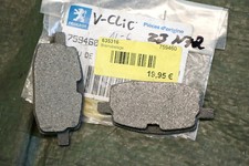 original Bremsbeläge vorne