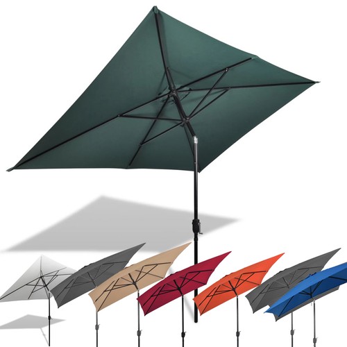 Sonnenschirm 2x3m kurbelschirm - sonnenschirm,