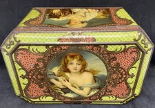 antike alte Blechdose Kekse