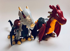 LEGO® 2 Duplo Drache - Ritter Ritterburg groß schwarz rot