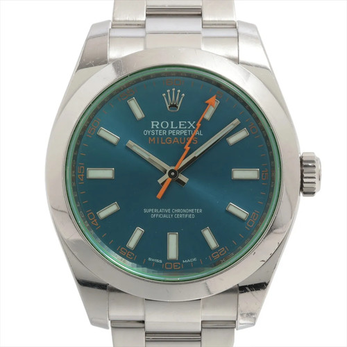 Rolex milgauss 116400gv ss - rolex,