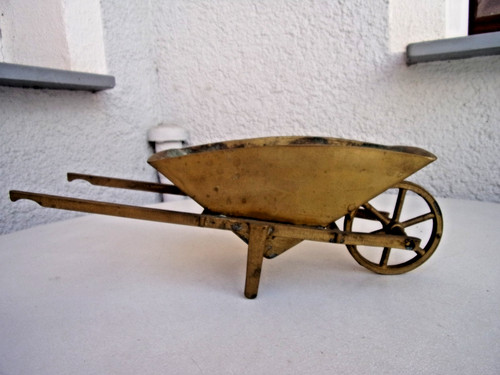 Antike vintage schubkarre - antike,