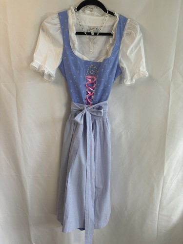 Salzburger dirndl blau - blau, –