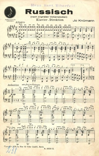 Russisch knümann - russisch,,