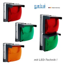LED Blinkampel Torampel Signalleuchte rot grün gelb 24/230 V Garagen Tor Antrieb