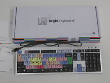 LogicKeyboard LKB-MCOM4-AJPU-UK Avid Media Composer PC USB Slim Line UK Keyboard