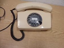 70er Jahre Post Telefon creme Wählscheiben TAE Stecker 70s Vintage