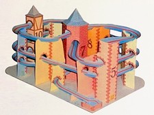 Modellbaubogen - Kugelbahn - von GS 2007 - aus Karton