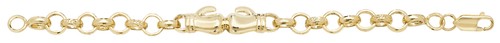 Gold armband süßes - (375),