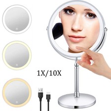 Kosmetikspiegel Mit Touch LED Dimmbar Schminkspiegel Beleuchtung Make-Up Spiegel