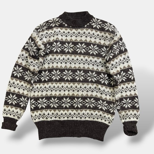 Vintage fana knit wool jumper - vintage,