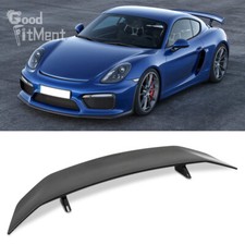 Für Porsche Cayman 120cm Kohlefaser Schwarz Heckspoiler Heckflügel Spoiler Wing
