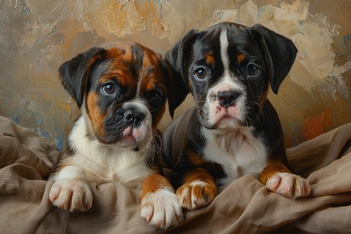 Niedliche welpen hunde - niedliche,