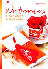 ( DIY Basteln ) Hochzeitskarten, Einladungen, Tischkarten [ Wir trauen uns ]