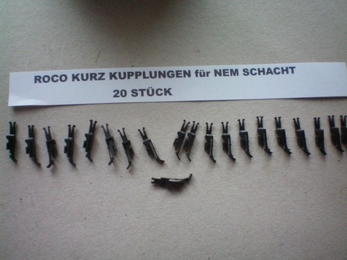 Roco kurzkupplungen 20 - kurzkupplungen,