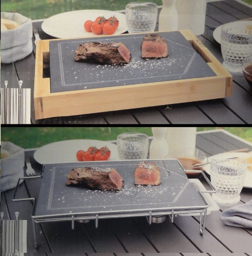 Bbq warmhalteplatte bambus - bbq,