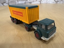 Wiking 1:87 International Harvester, grün, Container-LKW, Trans-Europa,gebraucht