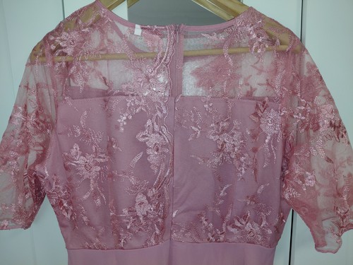 Leon boutique abendkleid rosa - abendkleid,