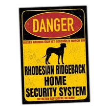 Rhodesian ridgeback schild - rhodesian,