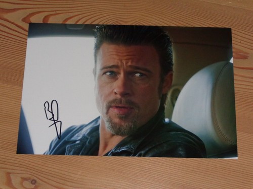 Brad pitt originalautogramm - brad,