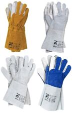 Schweißerhandschuhe schweisser wig mig mag leder lang Schweißer Handschuhe EN407