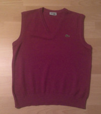 Lacoste pullunder weste - pullunder, 60%