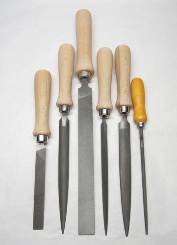 Feilen mit heft - mit, ring