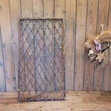 altes Fenstergitter Balkongitter Rankgitter Zaun Element GITTER