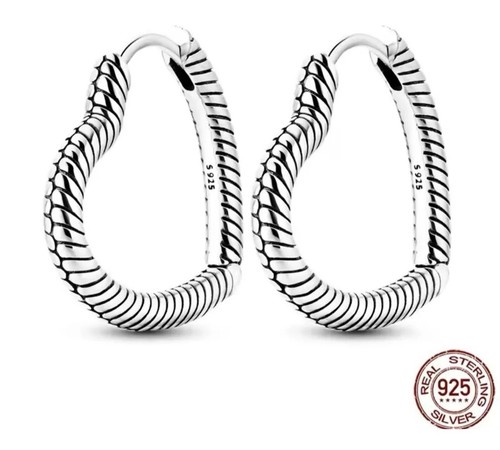925 sterling silber creolen - sterling,
